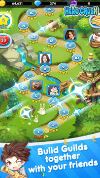 Скриншот игры Hero Crush Tale