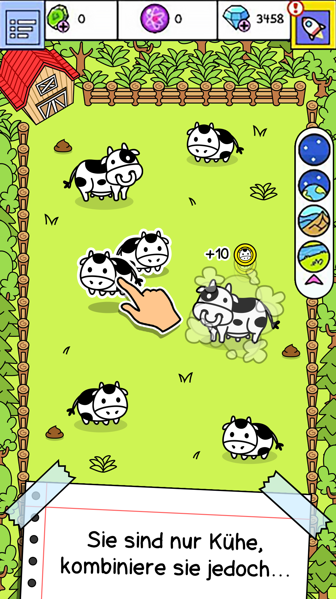 Screenshot 1 of Cow Evolution: Das Kuh-Spiel 1.11.64
