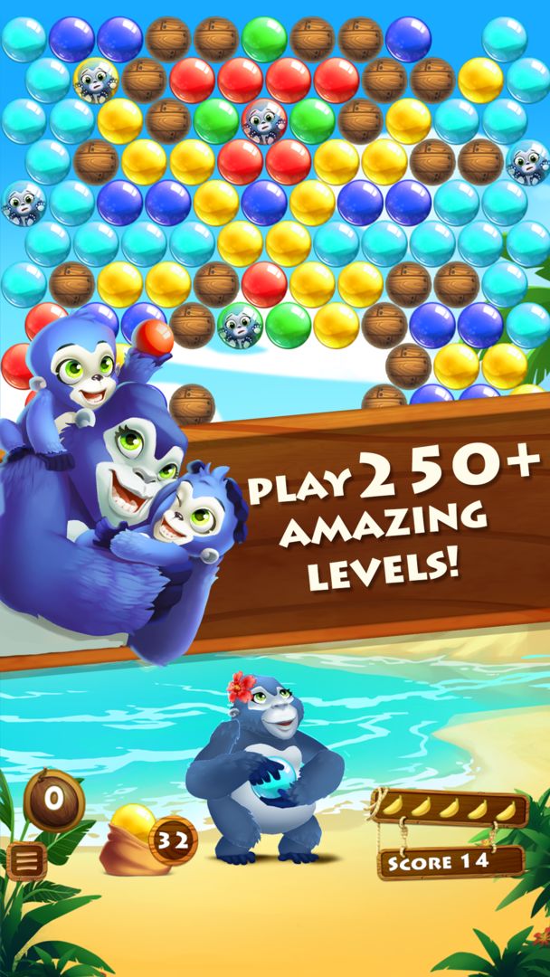 Screenshot of Jungle POP Bubble Shooter