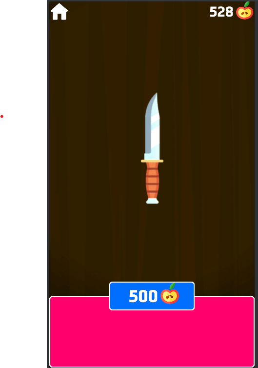 Knife Throw Game Screenshot