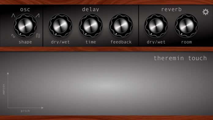 Theremin Touch screenshot game