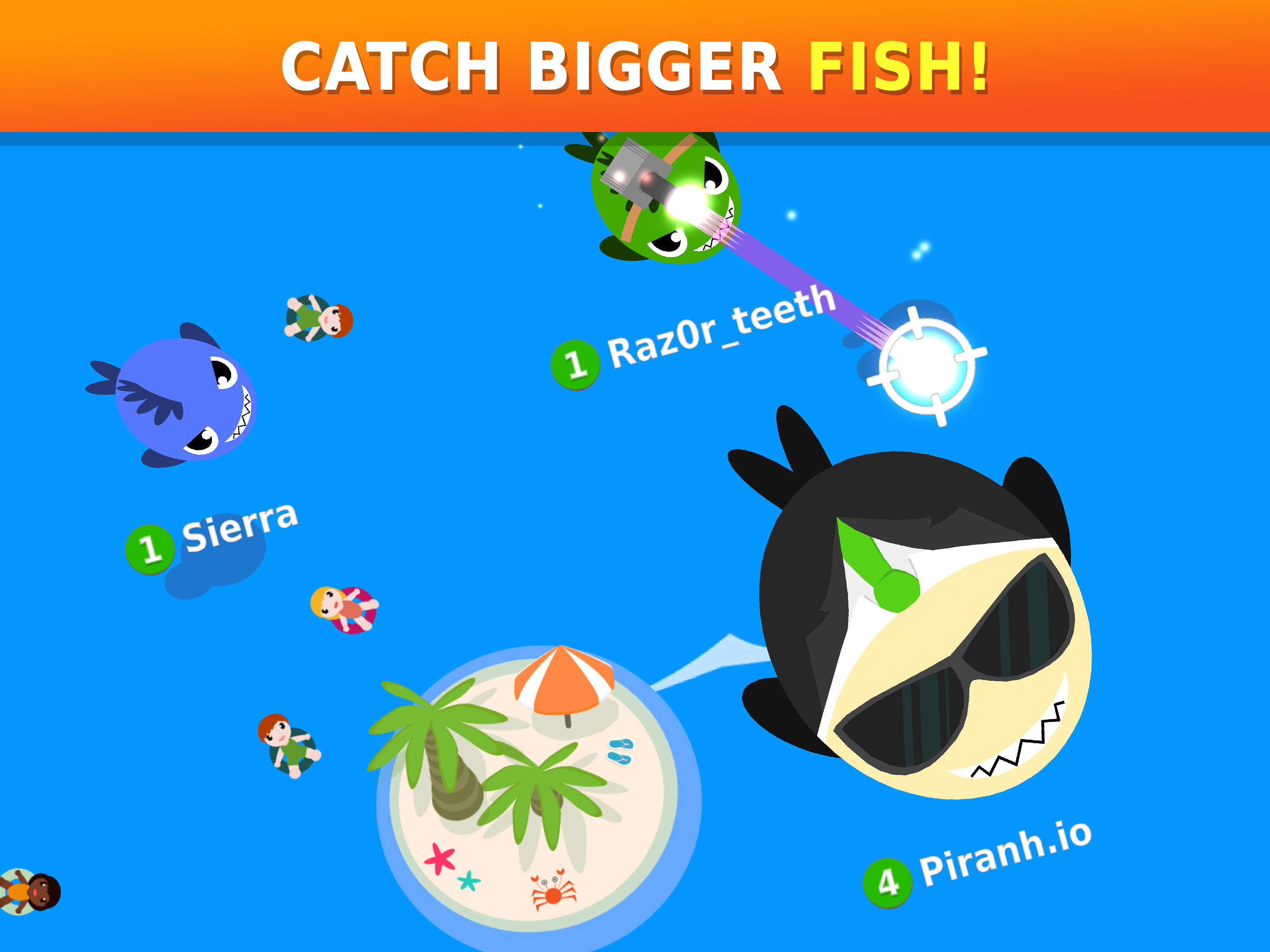 Piranh.io Game Screenshot