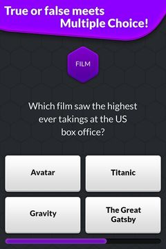 True or False: Quiz Battle Game Screenshot