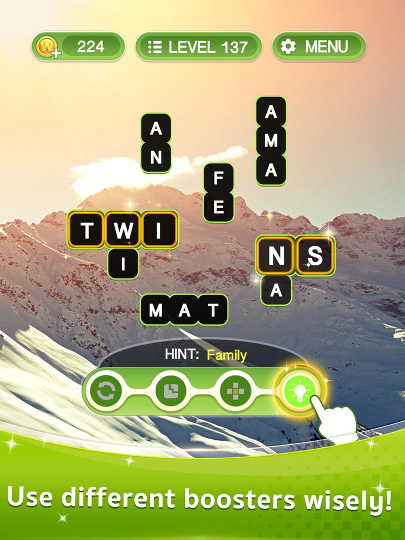 Screenshot of Word Jigsaw