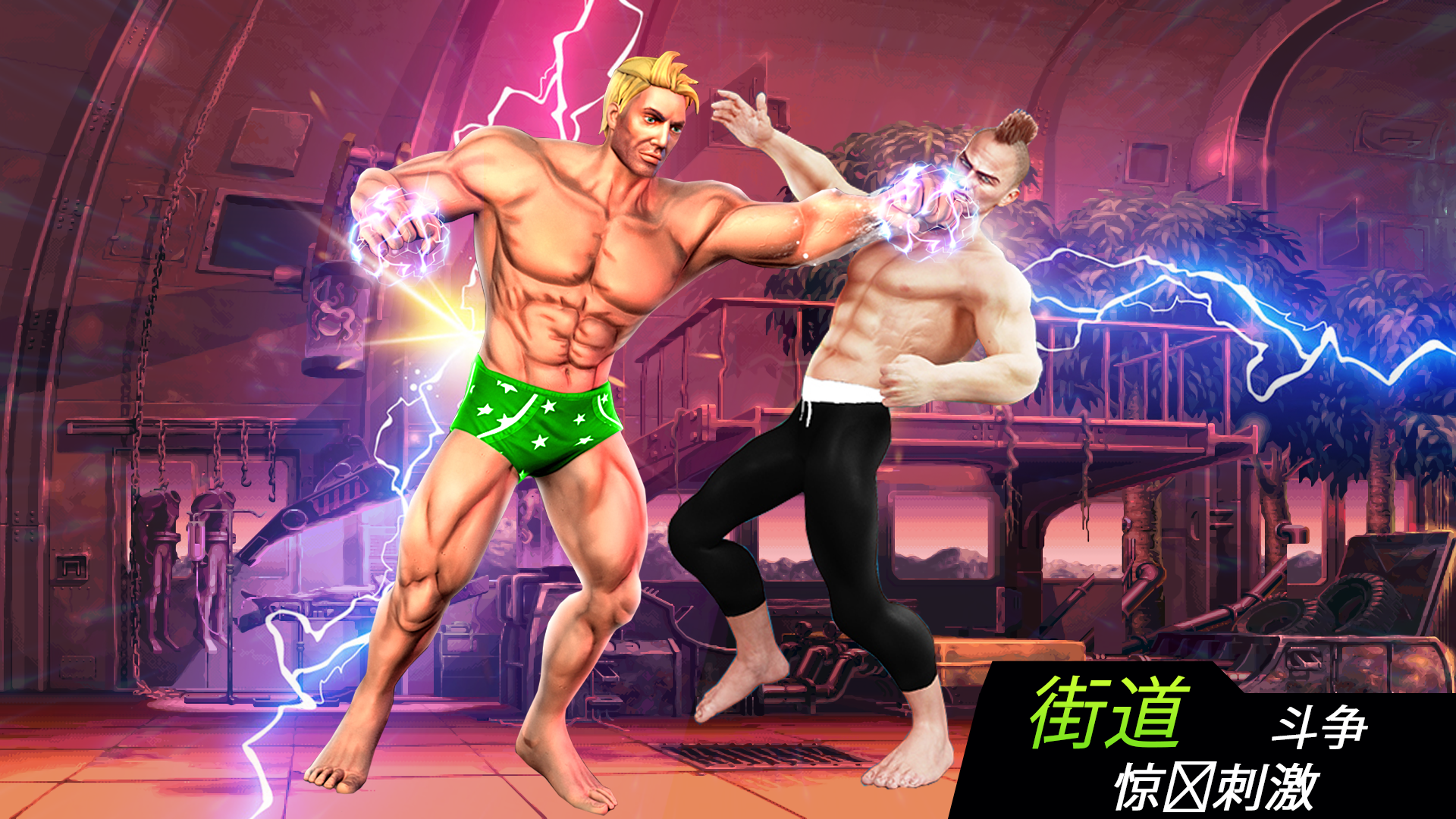 Street Fighter - Shadow Fight 遊戲截圖