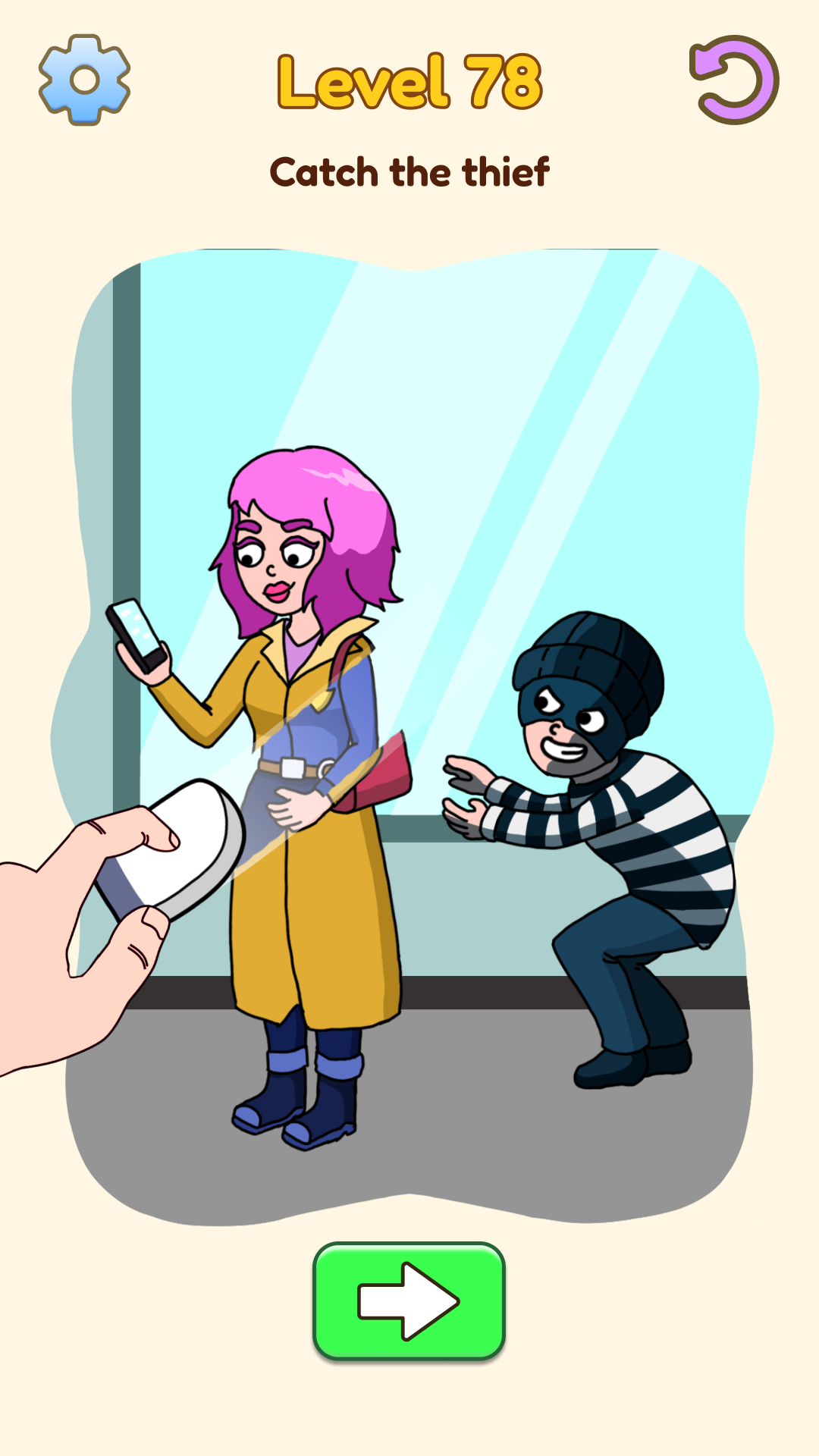 Delete Puzzle: DOP Brain Game Game Screenshot