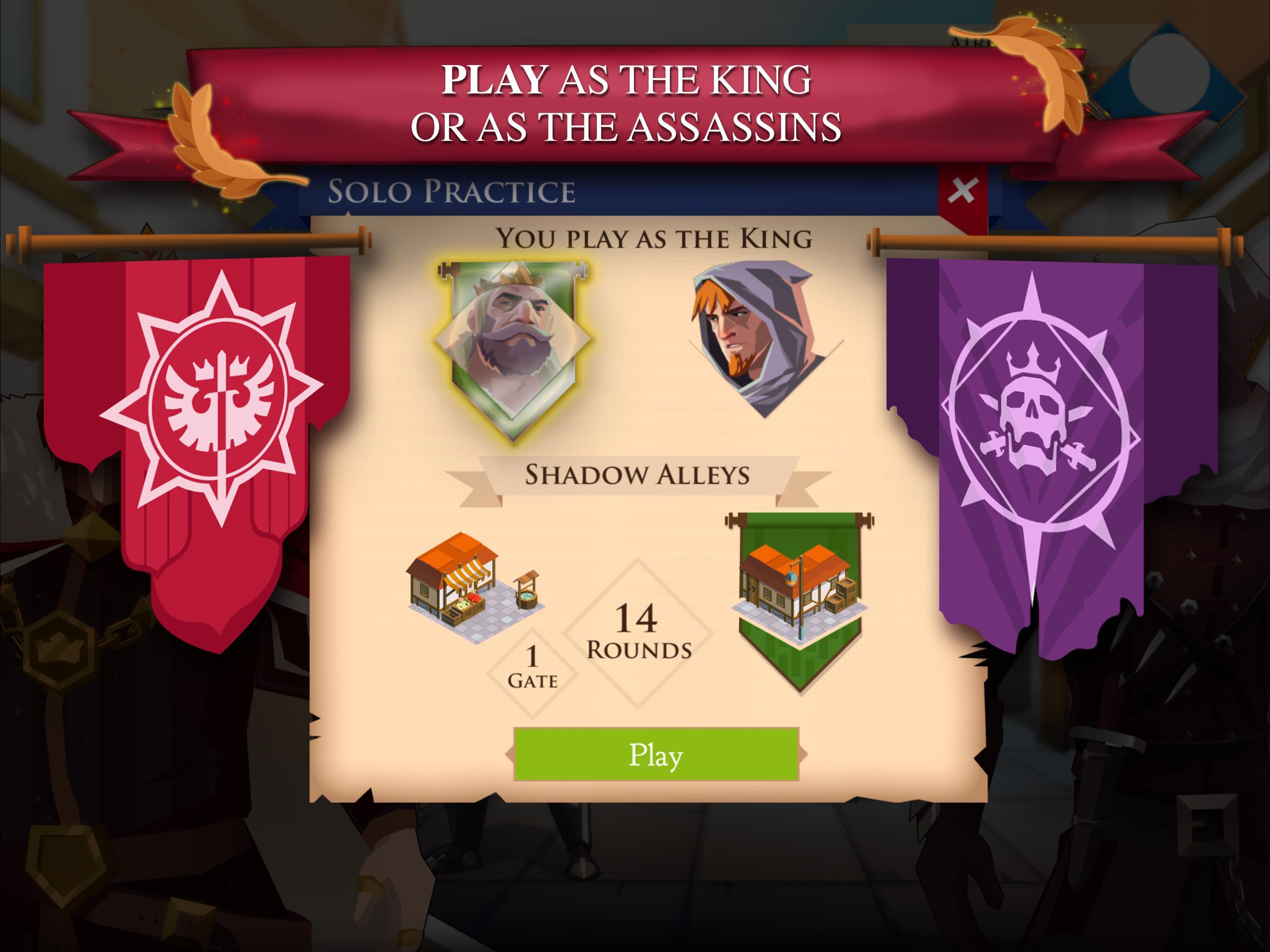 King and Assassins: Board Game Game Screenshot