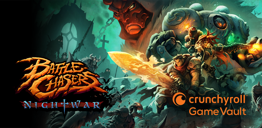 Screenshot dari video Crunchyroll: Battle Chasers