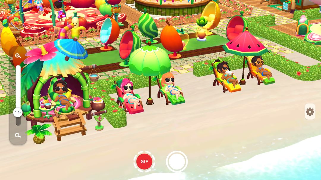 마이 리틀 파라다이스: 휴양지 꾸미기 타이쿤 게임 스크린 샷