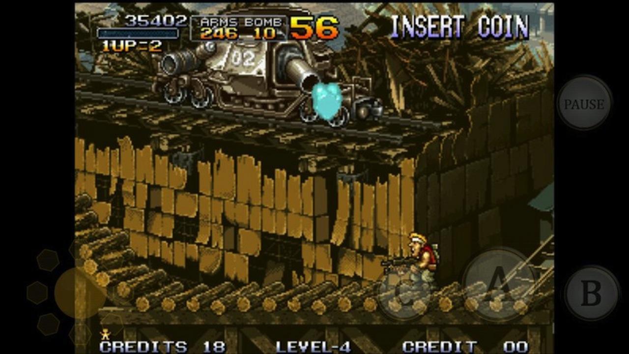 METAL SLUG ภาพหน้าจอเกม