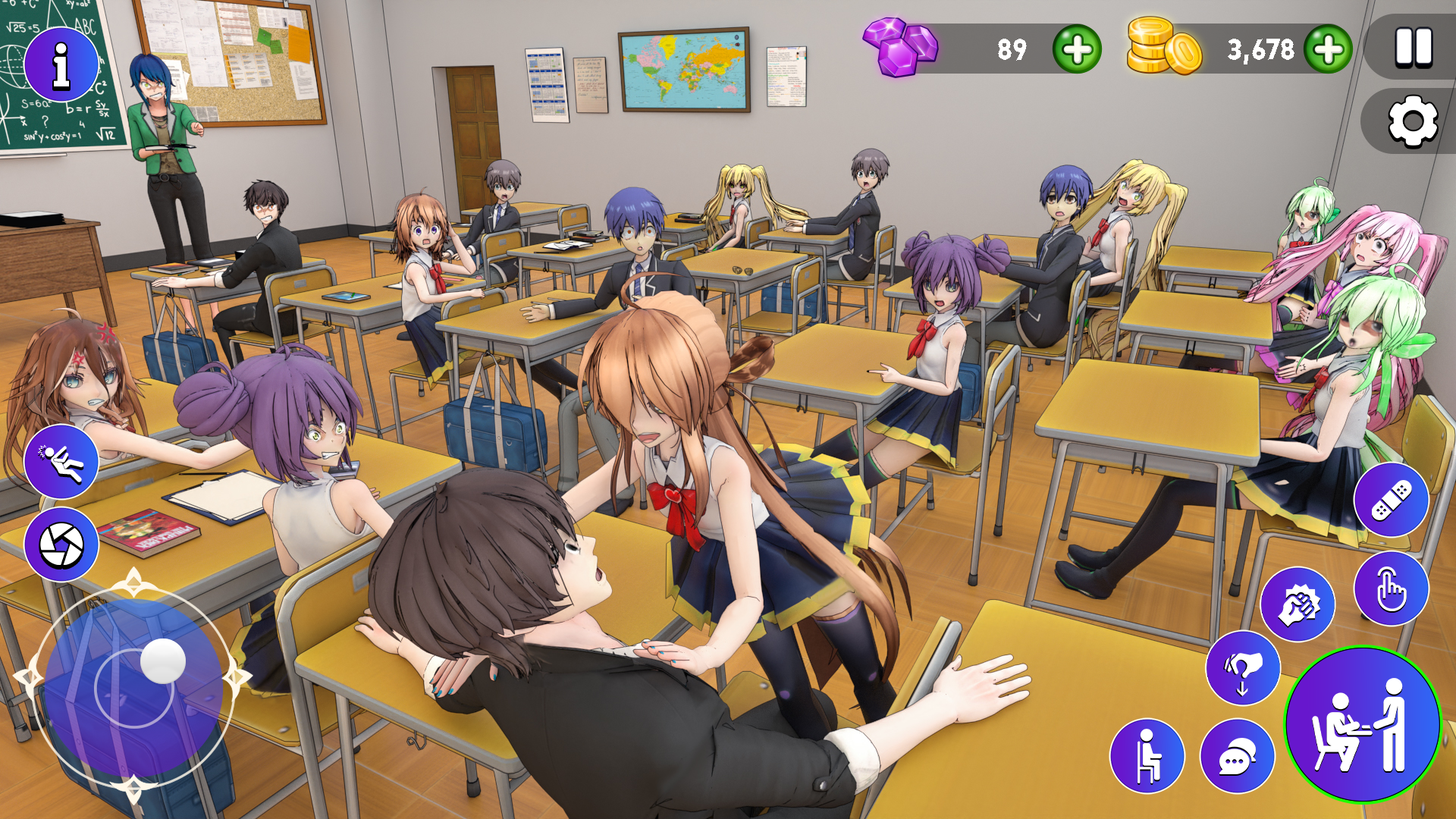 High School Love Sim Life Game android iOS apk download for free-TapTap