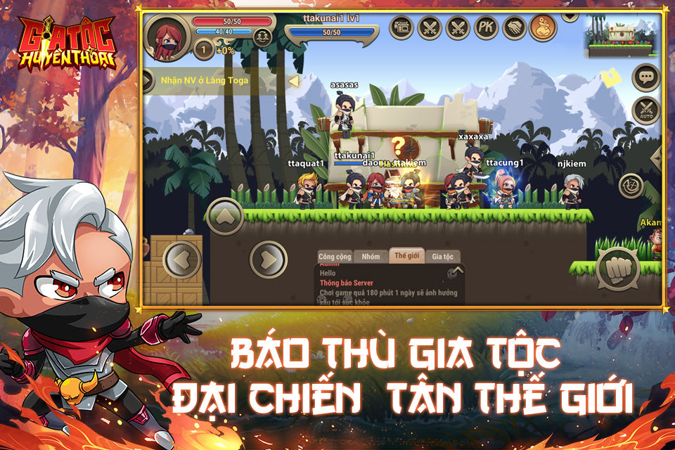 Screenshot of Gia Tộc Huyền Thoại