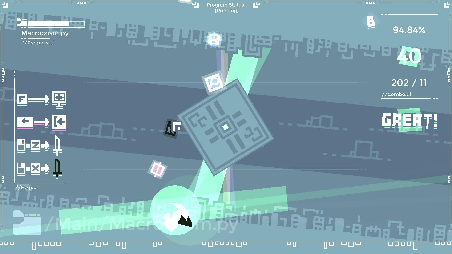 Parse-O-Rhythm screenshot game