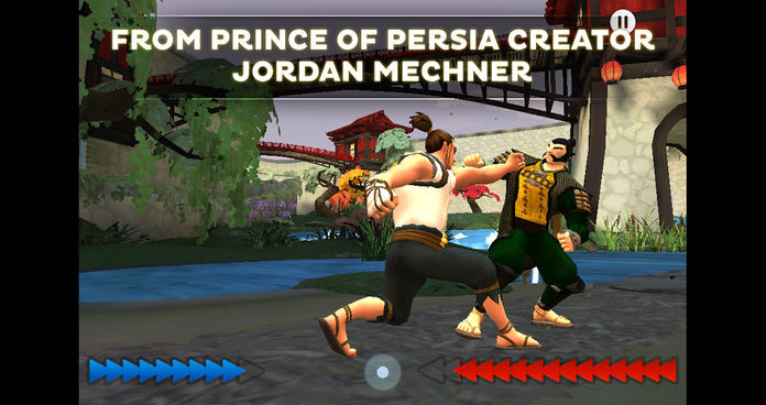 Screenshot of Karateka