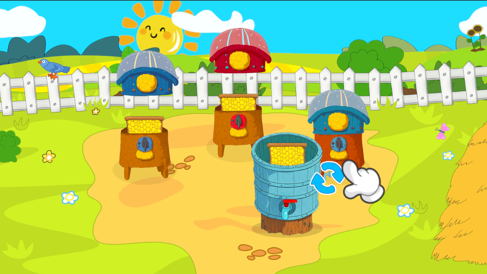 Fun Farm for Kids - Care for Animals & Harvest ภาพหน้าจอเกม