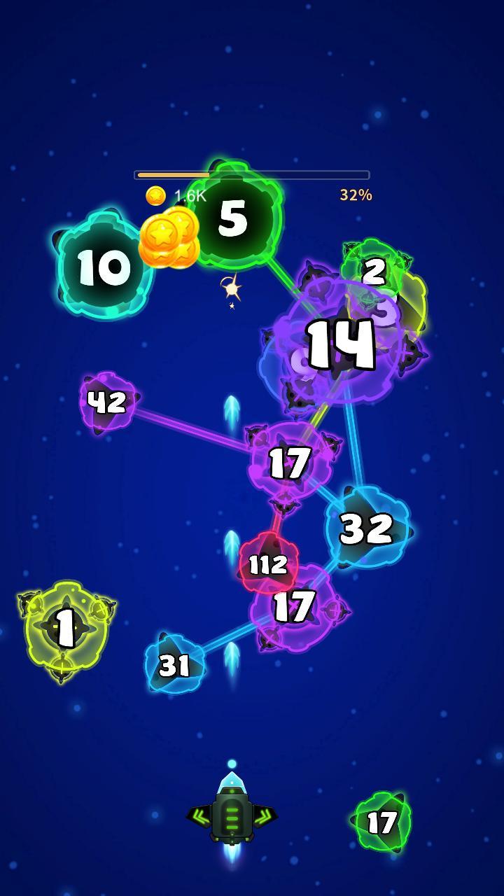 Screenshot of Meteorite Blast -Relax