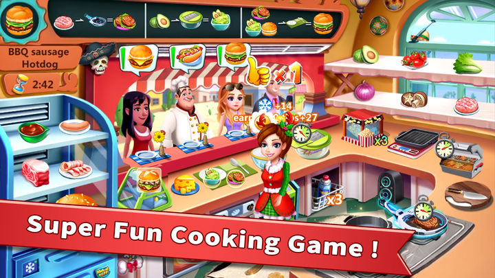 Screenshot 1 of Rising Super Chef - Cook Fast 8.0.1