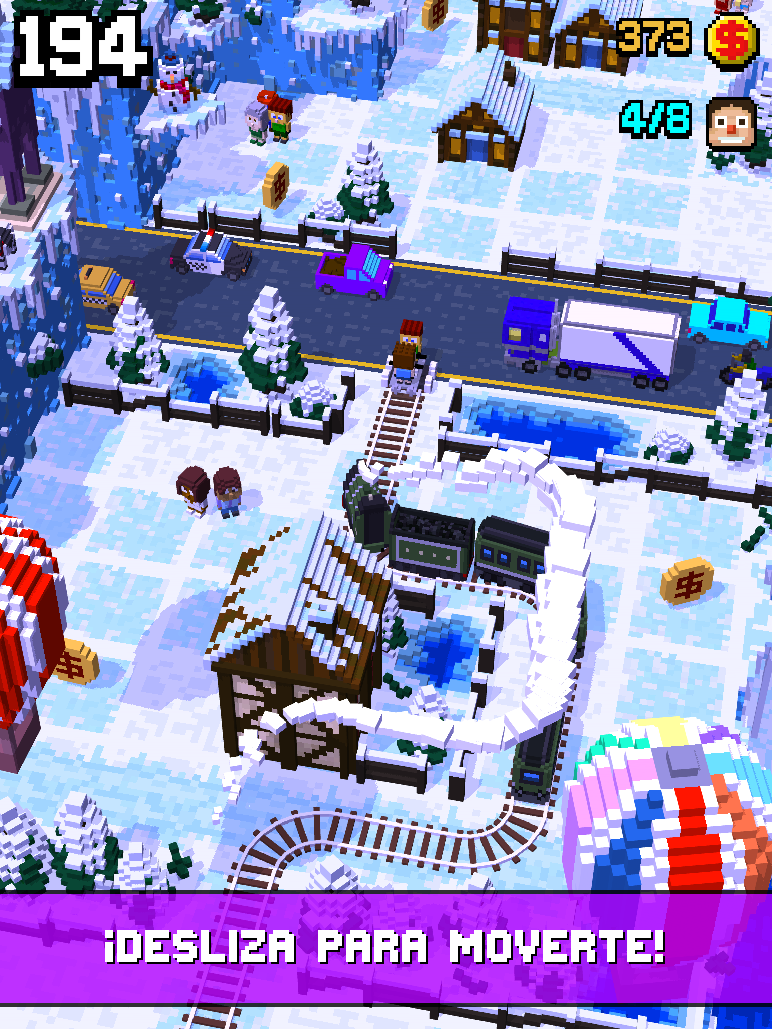 Captura de Pantalla del Juego Tracky Train