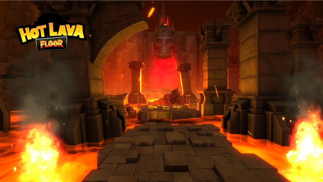 Screenshot of Hot Lava Floor: Urban Escape