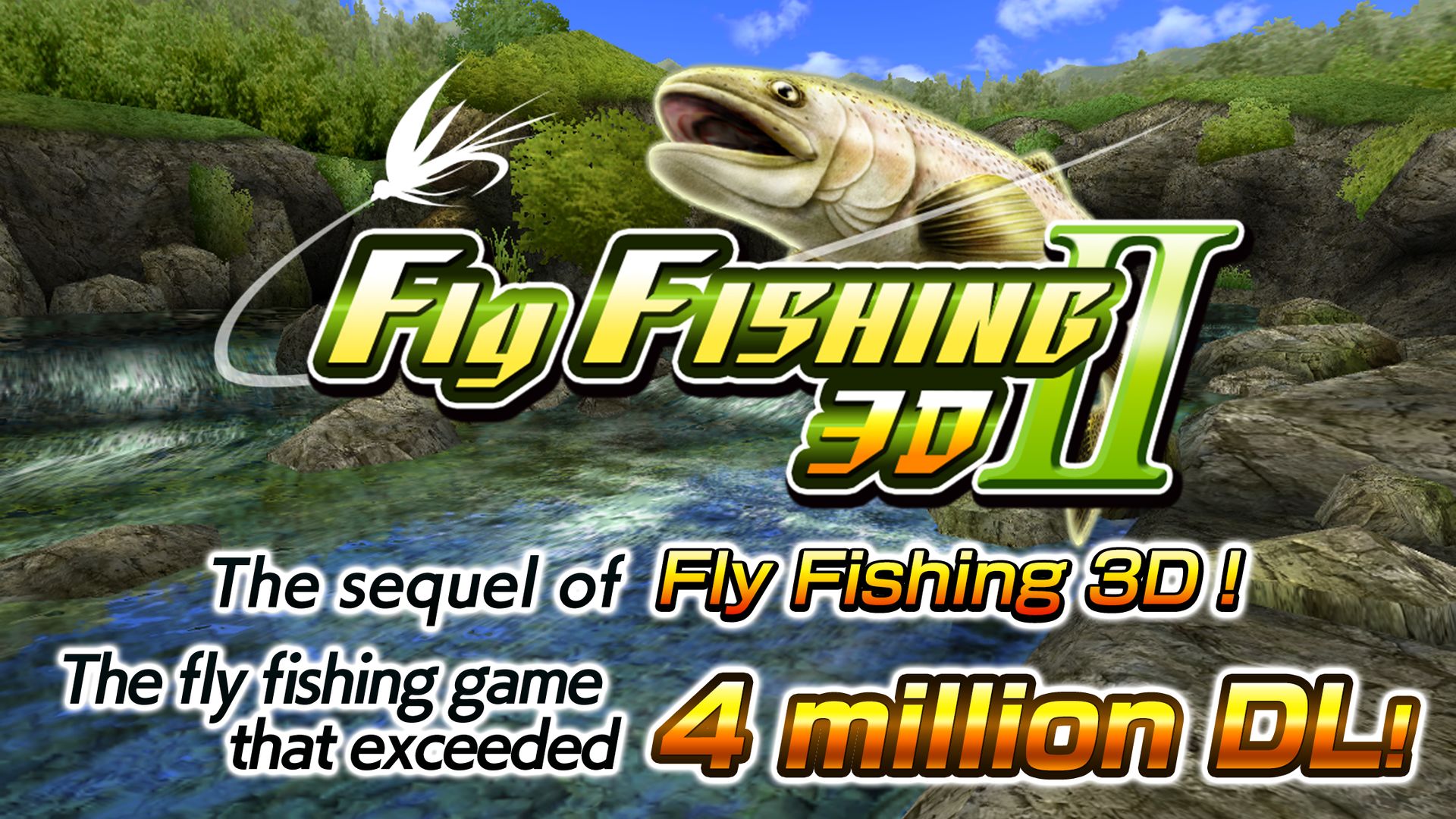 Screenshot of Fly Fishing 3D II