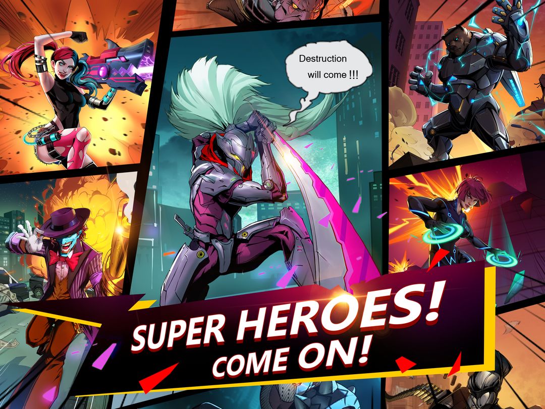 X-Hero : Avengers Arena 게임 스크린 샷