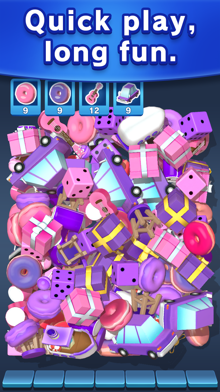 3D Match Triple Match Puzzle Game Screenshot