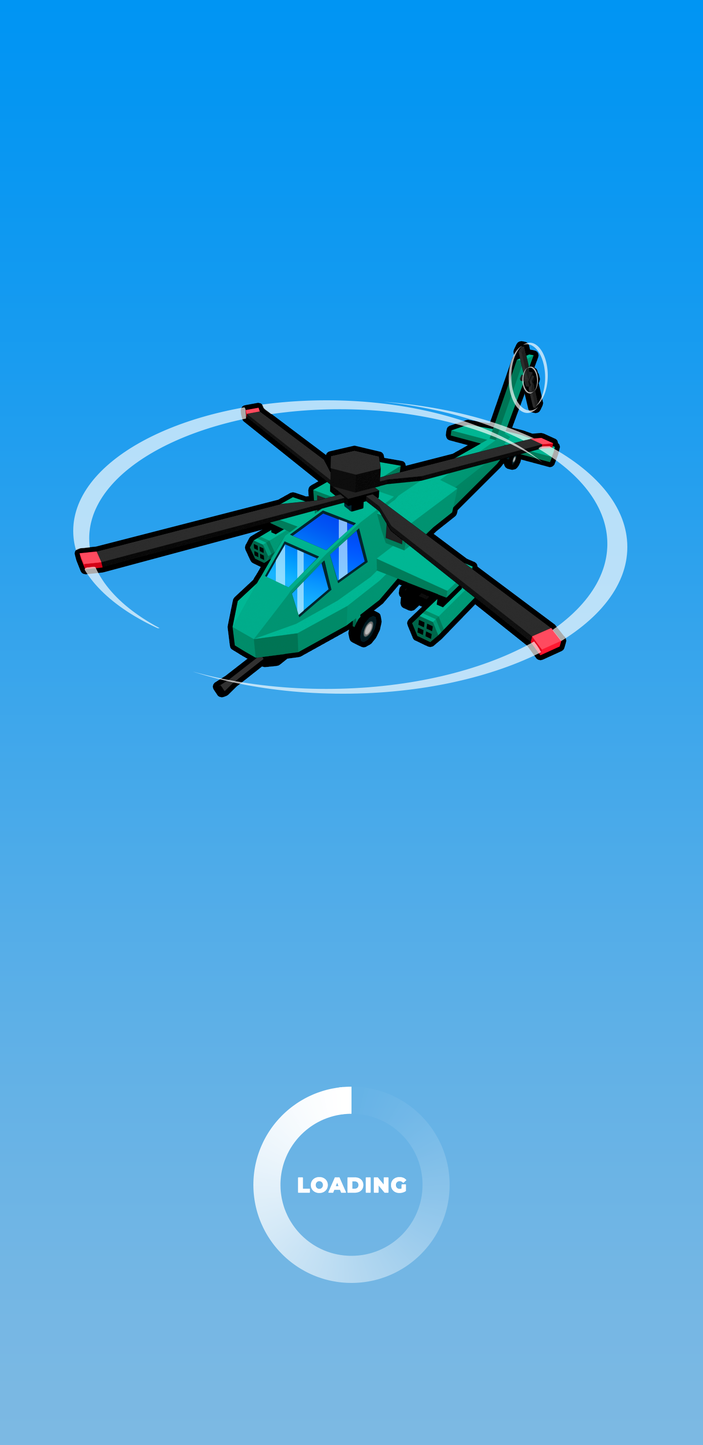Helicopter Attack Game Screenshot