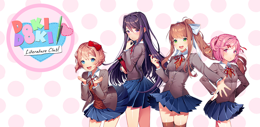 Banner of Doki Doki Literature Club 