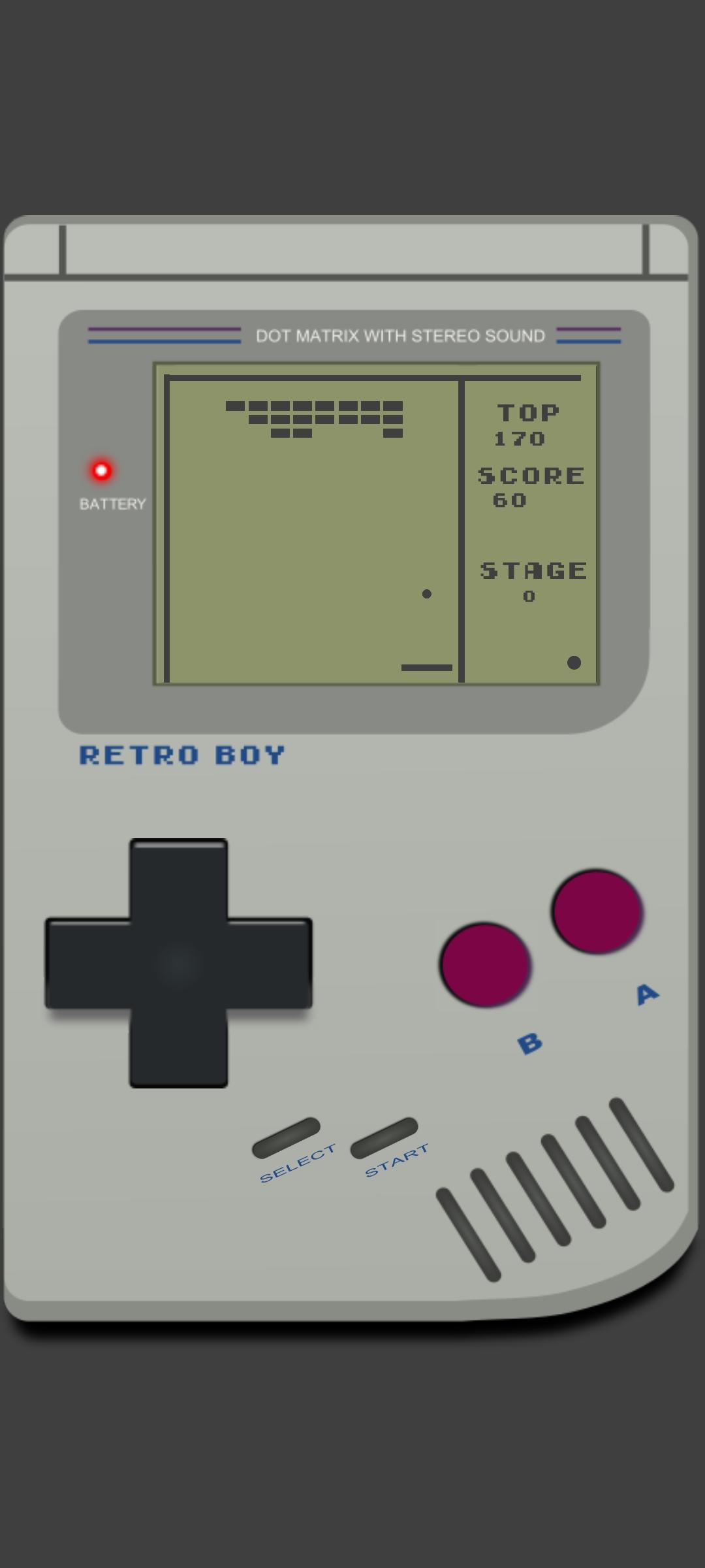 RetroBoy Game Screenshot