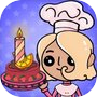 Icon of Cake and toca-Cooking World
