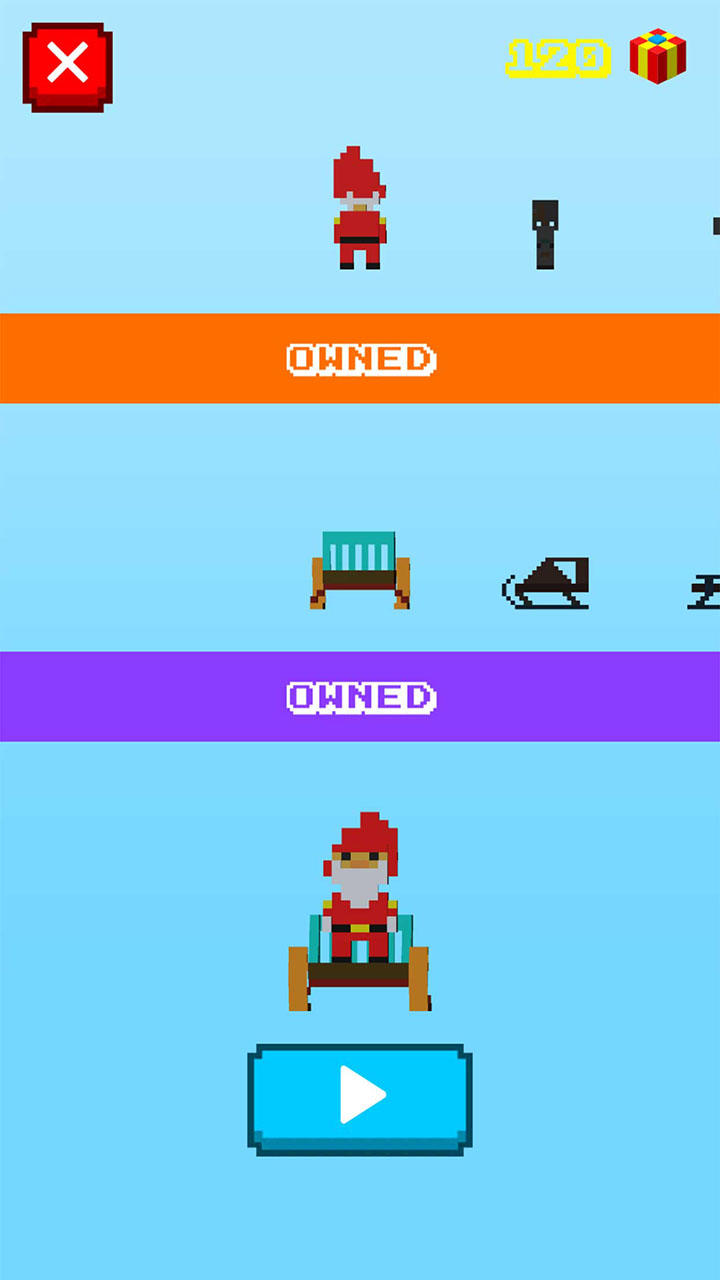 雪橇大冒险 Game Screenshot