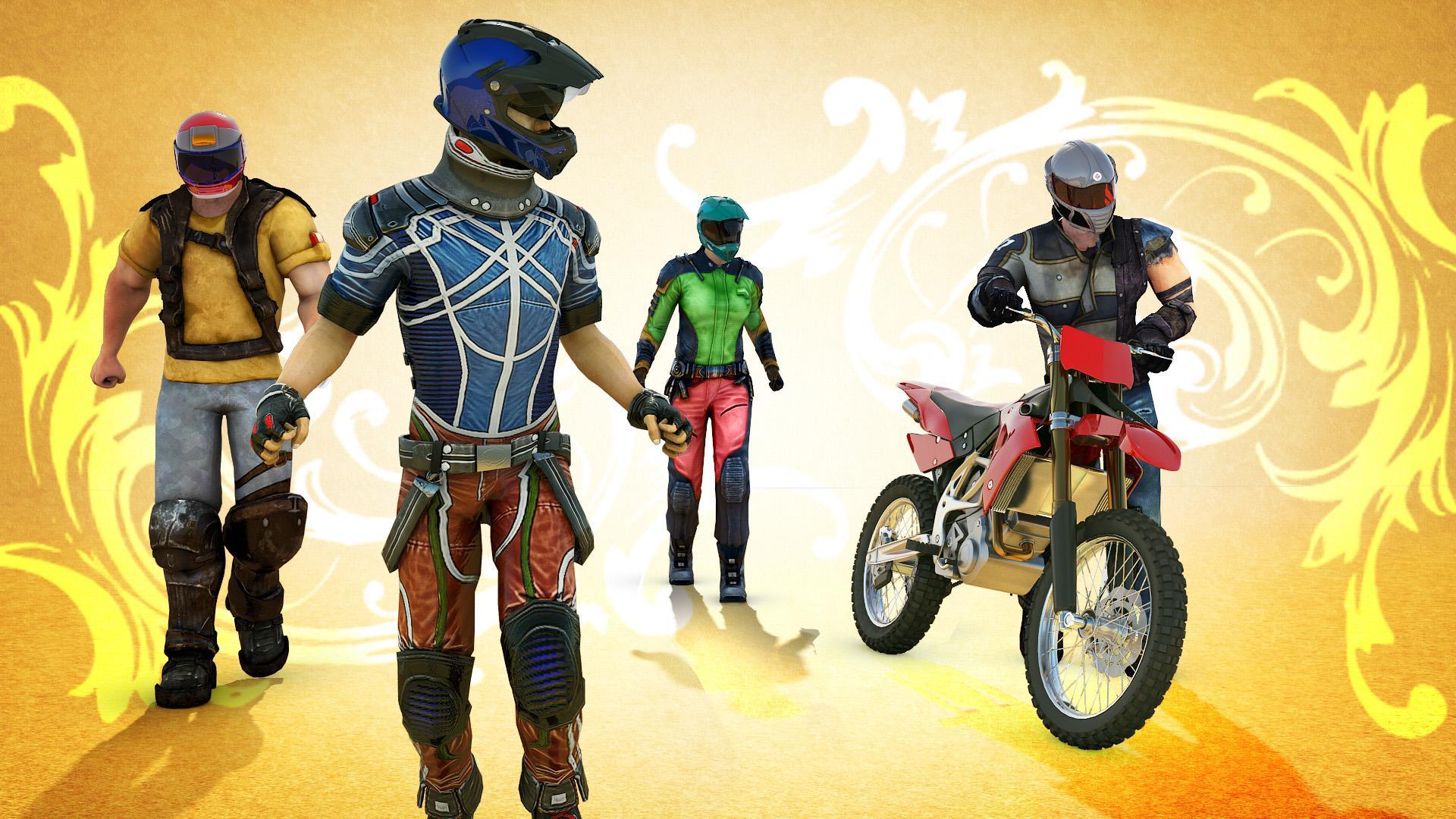 Screenshot of Bike Racing Stunts 2018