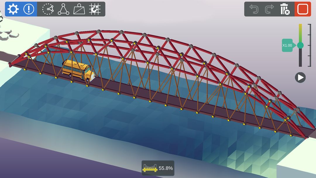 桥梁构造大师 게임 스크린 샷
