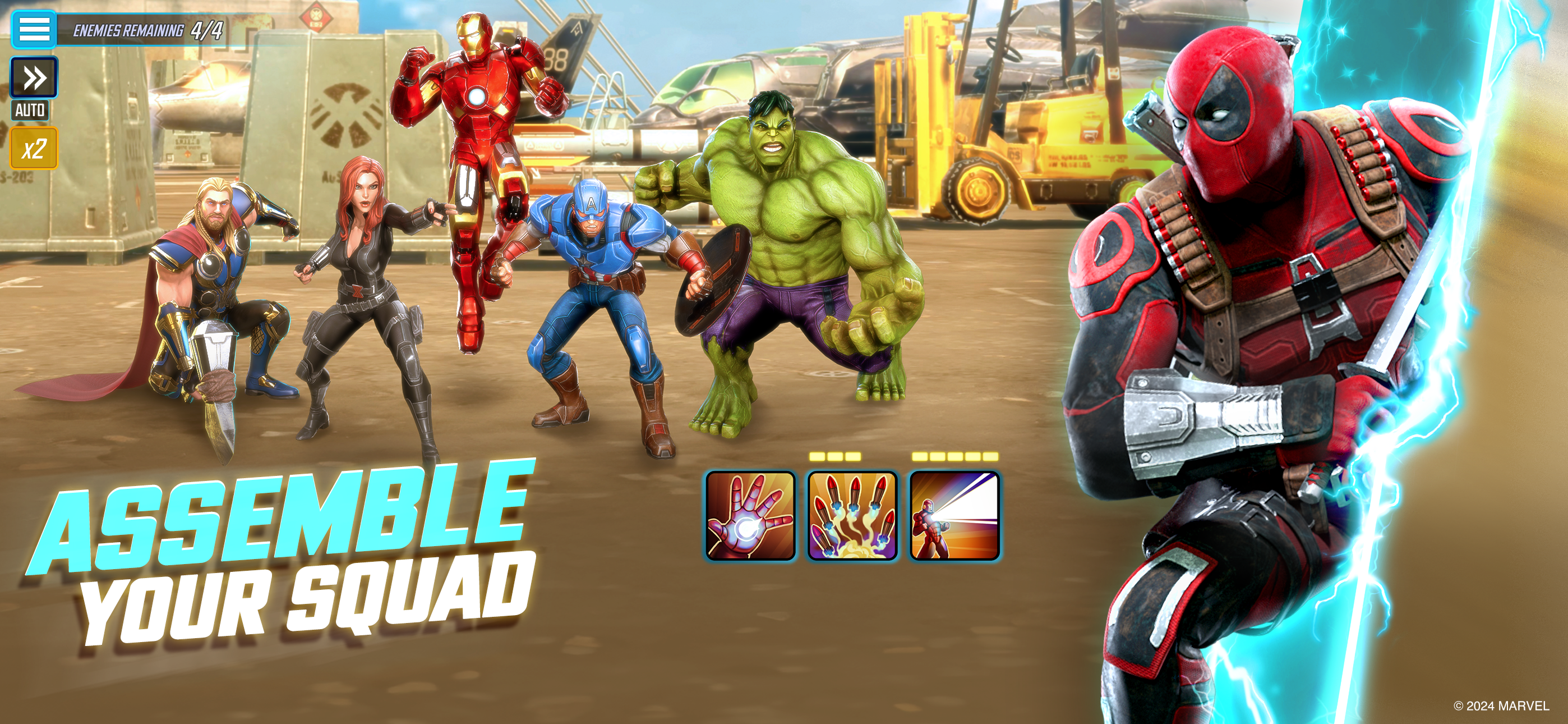MARVEL Strike Force: Squad RPG Game Screenshot