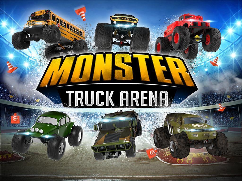 Monster Truck Arena Driver Game Screenshot