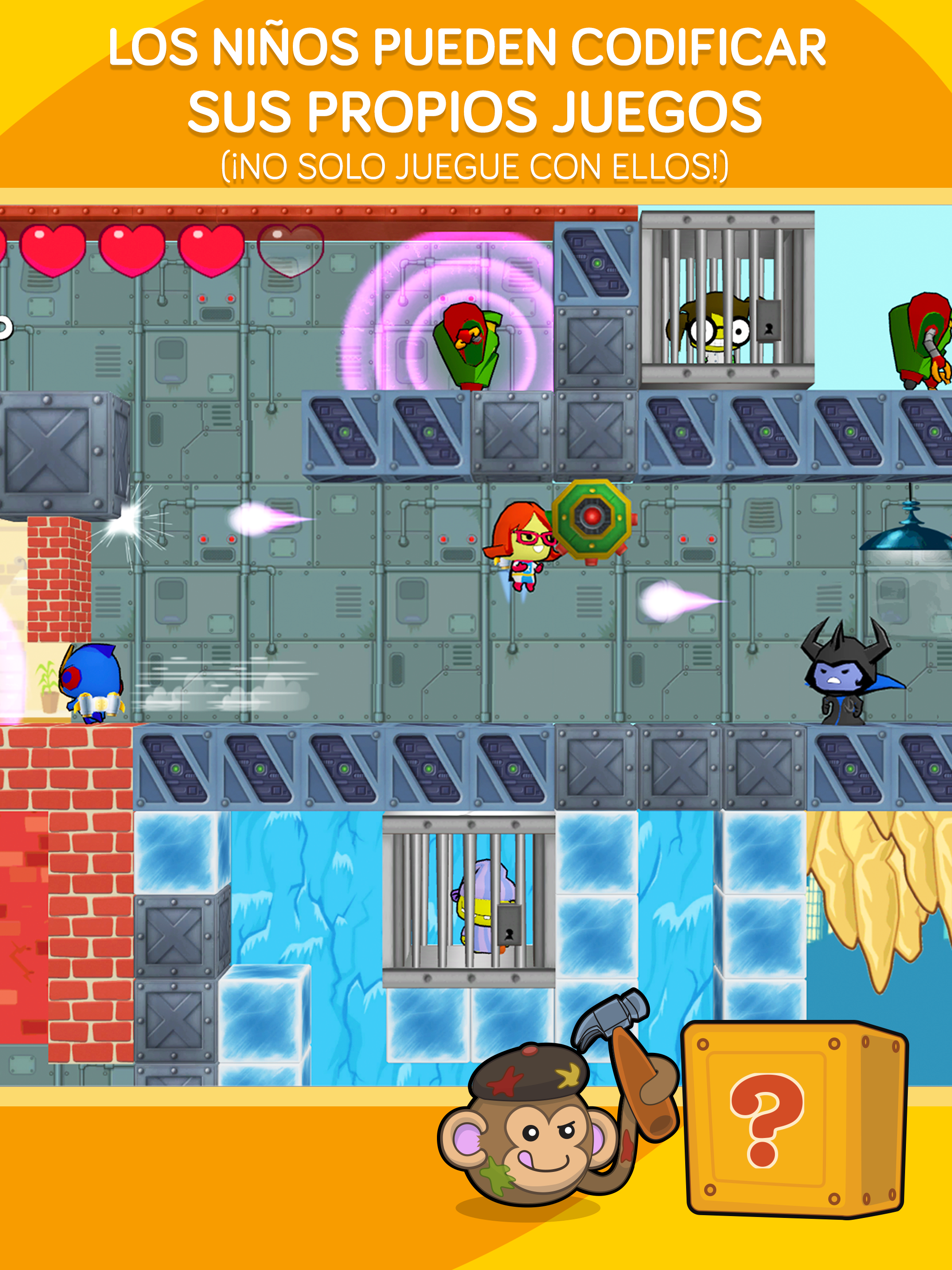 Captura de Pantalla del Juego codeSpark Código de niños