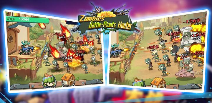 Banner of Zombies Battle-Plants Hunter 1.0