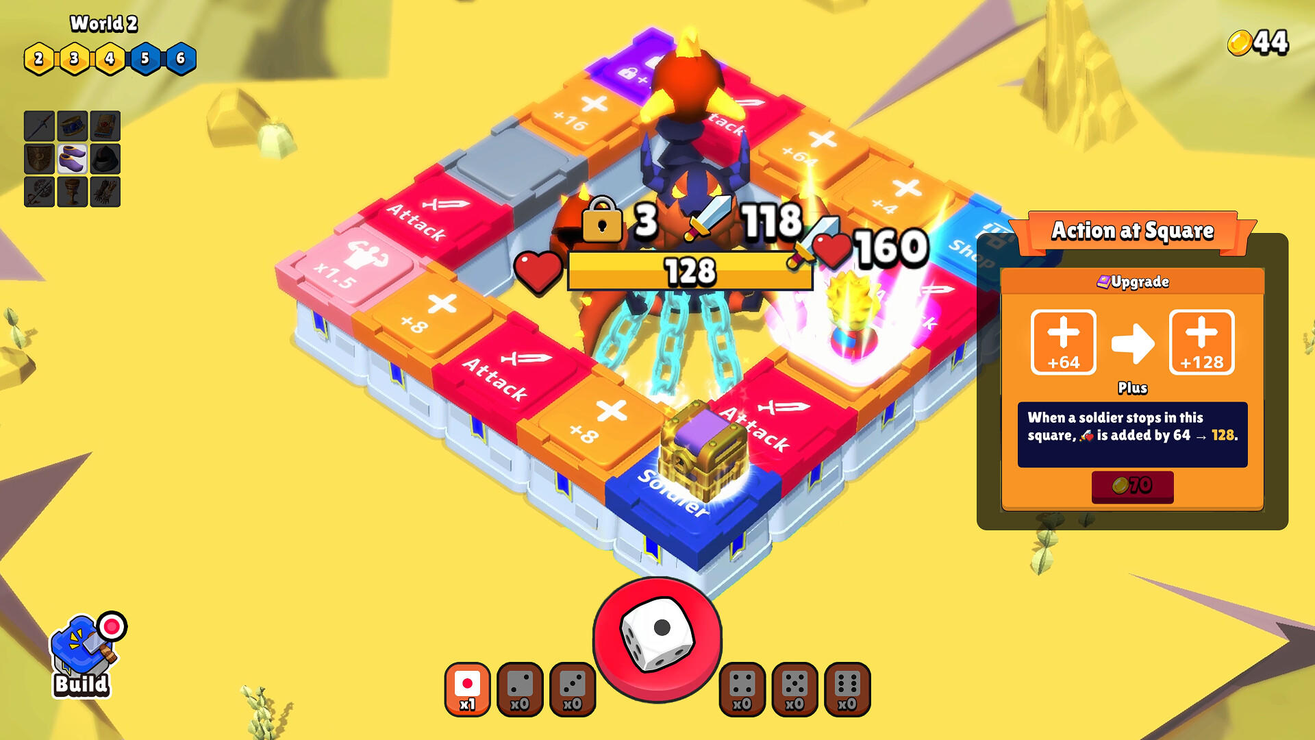 Скриншот игры Dicey Heroes