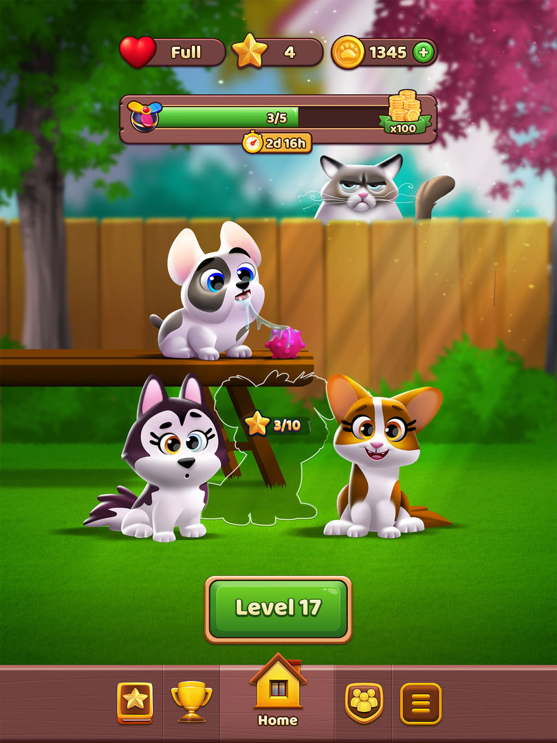 Animal Crush: Match 3 Game screenshot game
