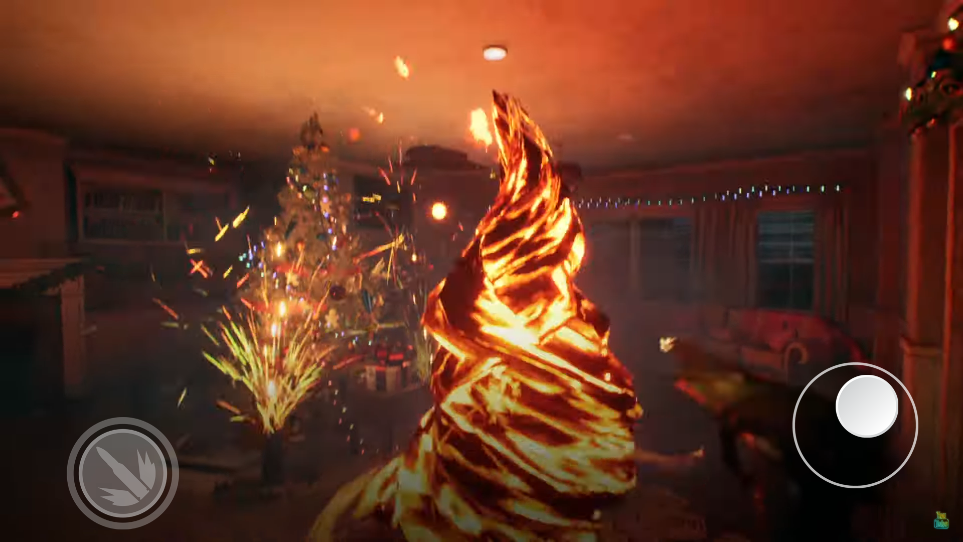 Screenshot of Creepy Crimson Snow Ex Girl