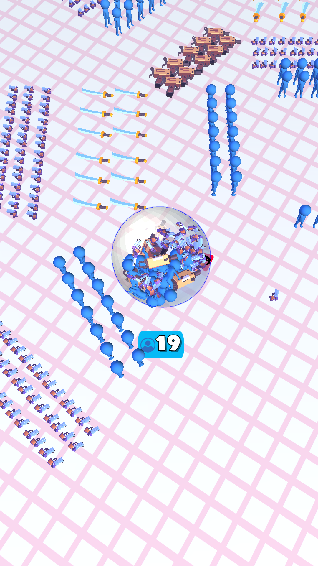 Bubble Attack Game Screenshot