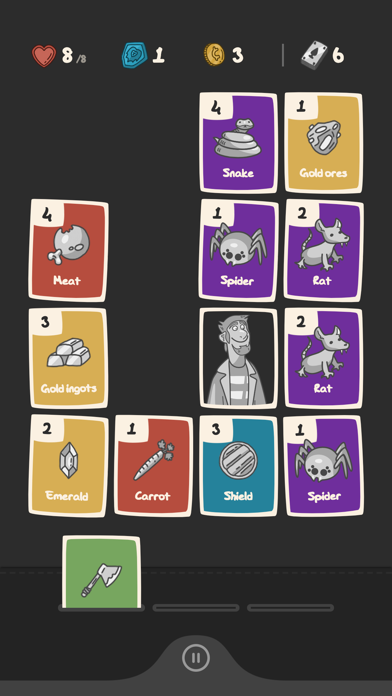 Endless Cards Game Screenshot