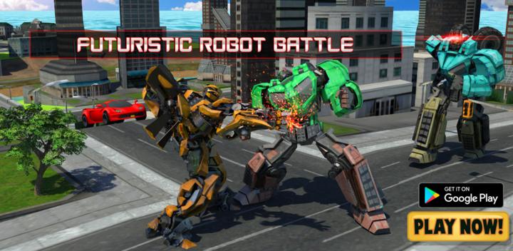 Banner of Futuristic Robot Battle 2.0
