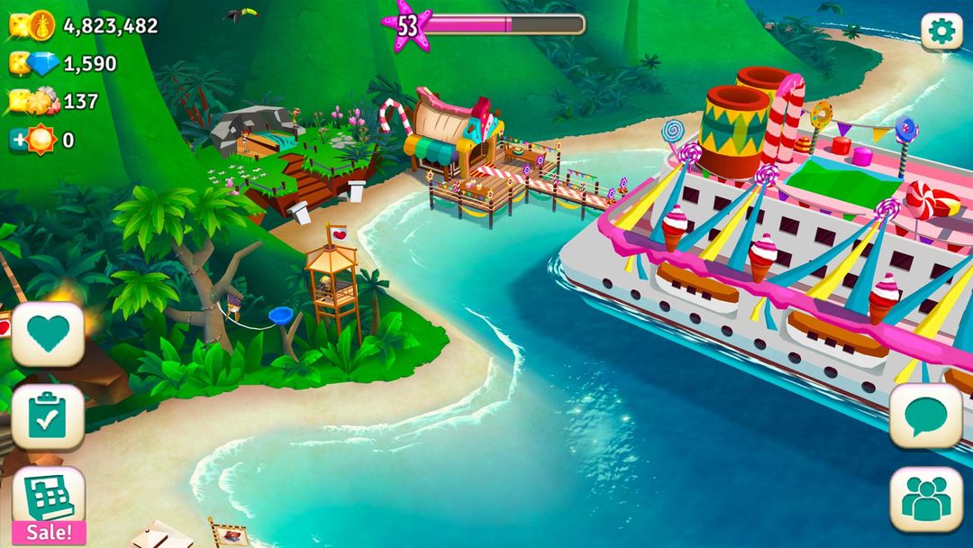 FarmVille 2: Tropic Escape 게임 스크린 샷