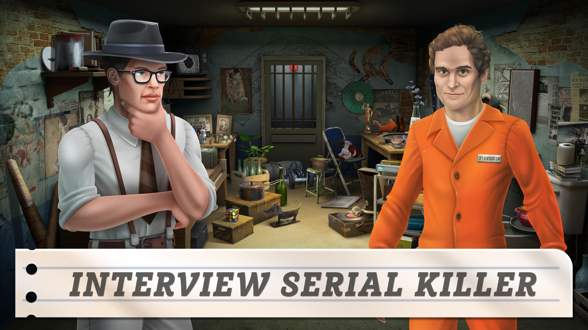 Hidden Object: Prison Diaries Game Screenshot