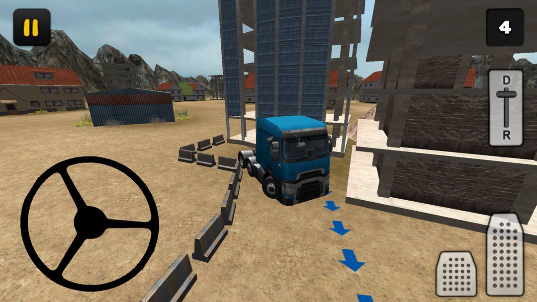 Extreme Truck 3D: Sand 게임 스크린 샷