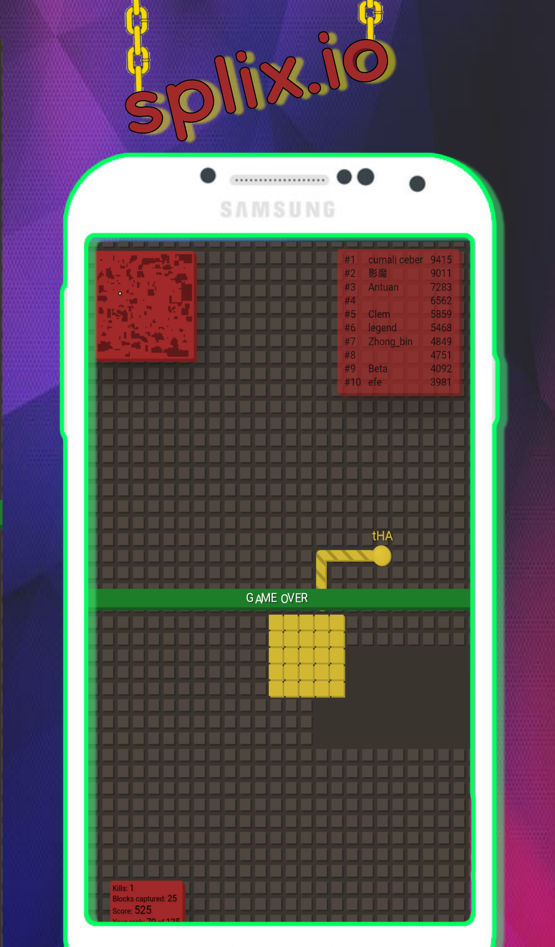 Splix.io BETA Game Screenshot