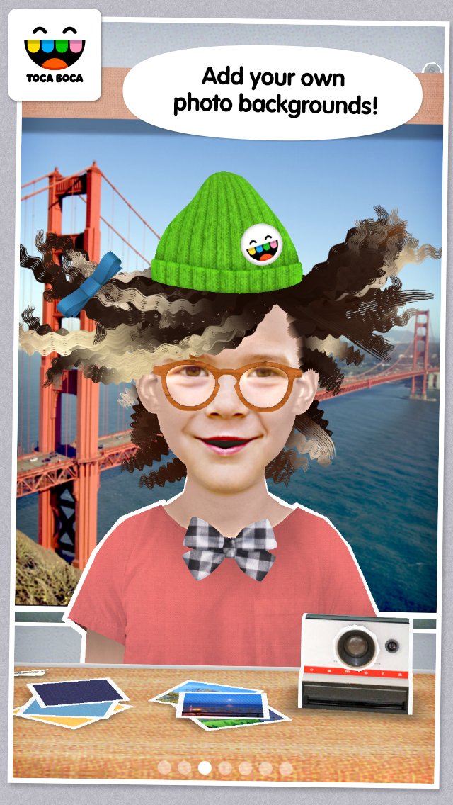 Cuplikan Layar Game Toca Hair Salon Me