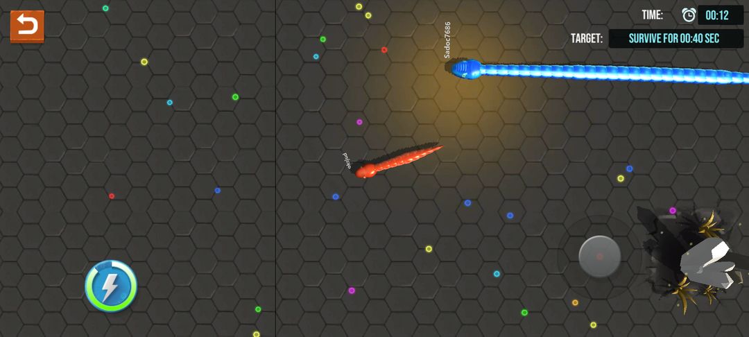 Screenshot of Snake 2022 Online Snake Battle