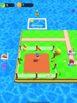 Mini Farm Island Game Screenshot
